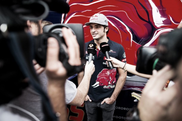 Carlos Sainz: "He disfrutado mucho ahí fuera"