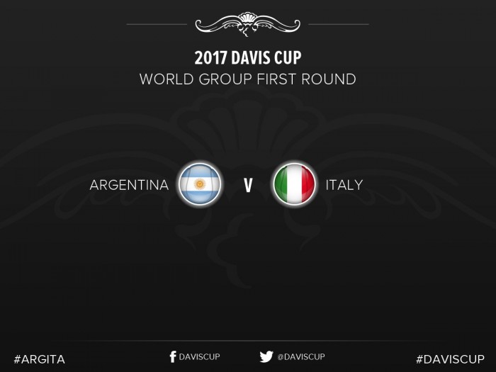 Coppa Davis 2017, è ancora Argentina - Italia