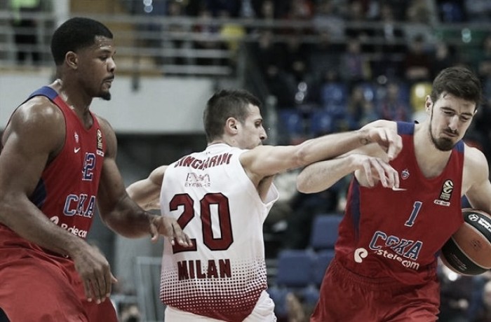 Turkish Airlines EuroLeague - Milano alla prova CSKA, Olympiacos a Vitoria