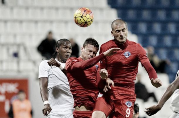 Hugo Rodallega volvió a marcar para el Akhisar Hugo Rodallega volvió a marcar para el Akhisar