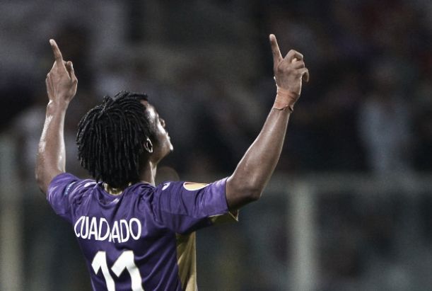 Em rede social, Cuadrado comemora extensão de contrato com a Fiorentina