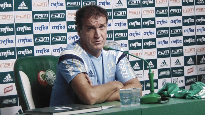 Cuca é apresentado no Palmeiras e foca no jogo com Nacional: "Temos de vencer no Uruguai"