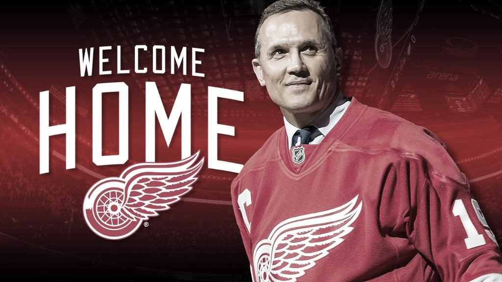 Steve Yzerman vuelve a casa como nuevo General Manager de los Detroit Red Wings