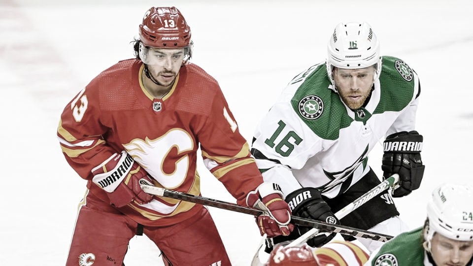 Gols e melhores momentos Calgary Flames 3x2 Dallas Stars pelos playoffs da NHL