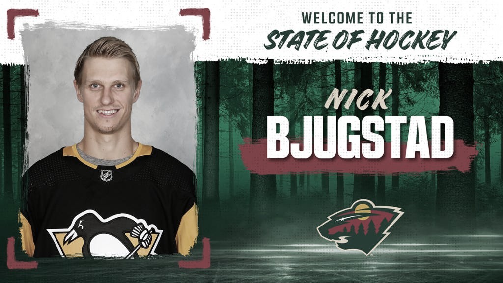 Nick Bjugstad se
queda en Minnesota