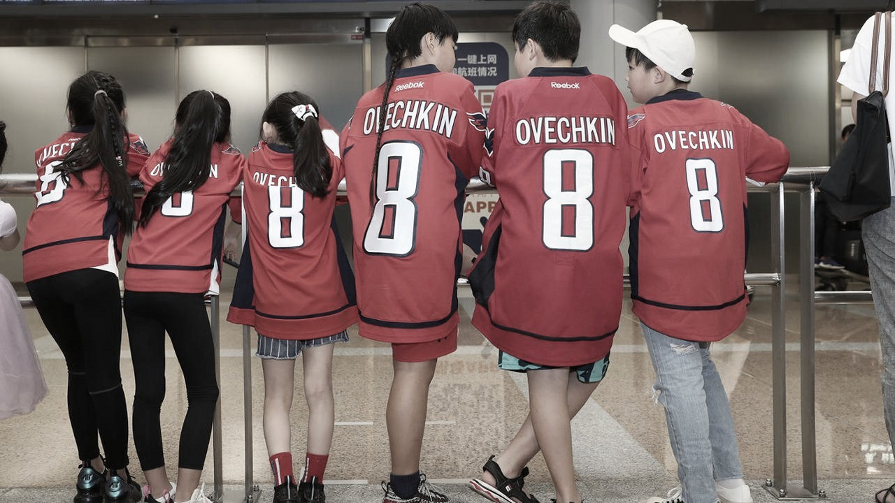 Ovechkin ve esperanza para el Hockey en China