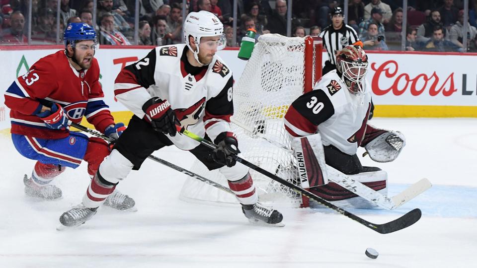 Arizona Coyotes fall short in defeat to Montréal Canadiens 