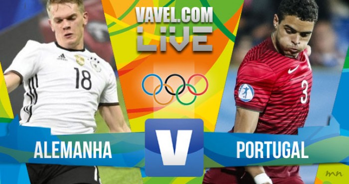 Alemanha goleia Portugal no futebol masculino dos Jogos Olímpicos (4-0) Alemanha goleia Portugal no futebol masculino dos Jogos Olímpicos (4-0)