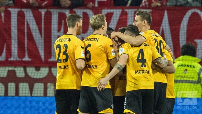 Fortuna Düsseldorf 0-3 Dynamo Dresden: First minute goal sets up win for returning Lumpi