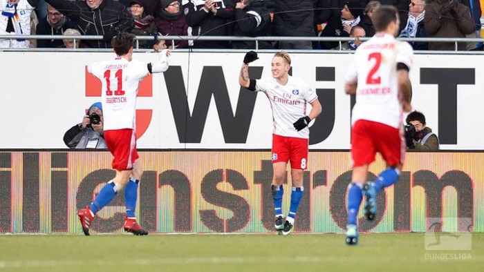 SV Darmstadt 98 0-2 Hamburger SV: Die Rothosen claim vital first win of the season