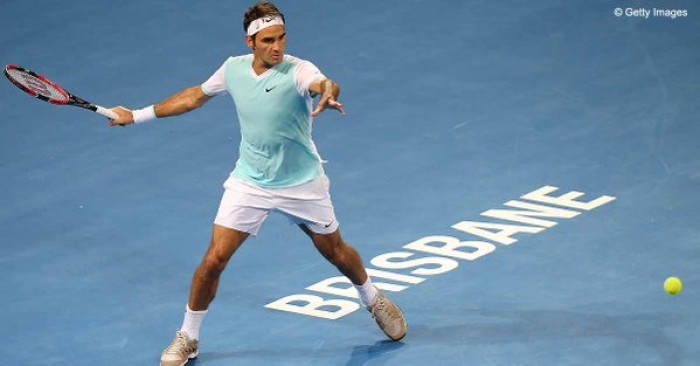 ATP Brisbane: Federer incanta e soffre, Dimitrov cade in tre