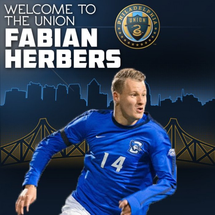 Philadelphia Union Select Creighton University Forward Fabian Herbers With Sixth Pick