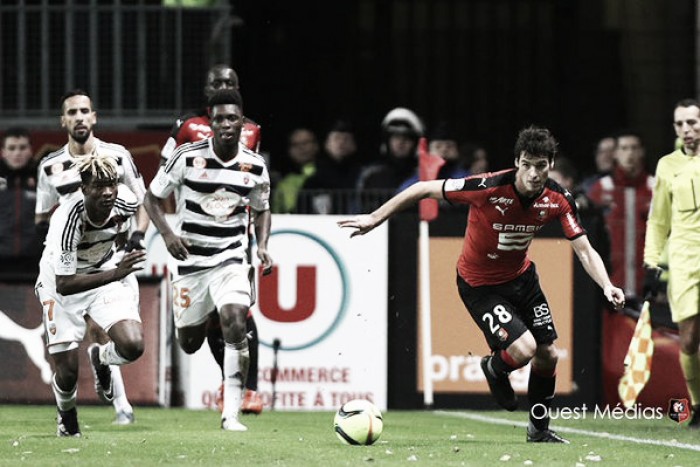 Stade Rennais 2-2 FC Lorient: Hosts respond well after early derby disaster Stade Rennais 2-2 FC Lorient: Hosts respond well after early derby disaster