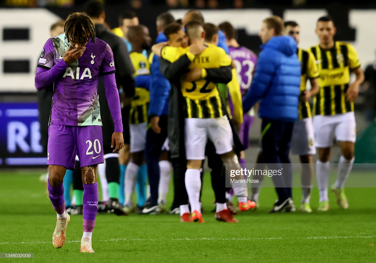 No creativity, no control, and no quality: Vitesse loss provides another example of Tottenham’s fragile squad
