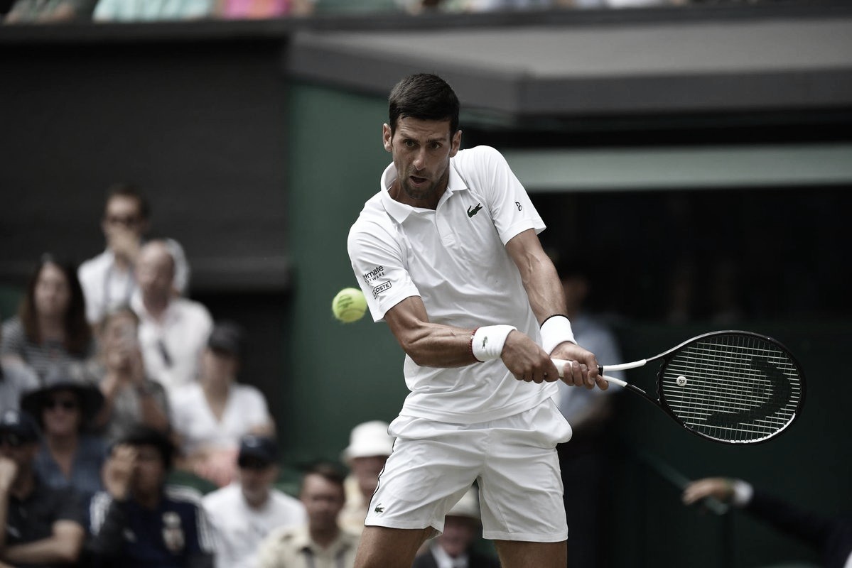 Djokovic passa fácil por Goffin e avança às semis de Wimbledon