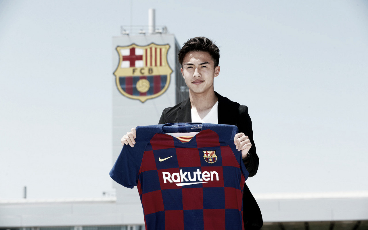 Hiroki Abe: "Es un sueño estar en el Barça" Hiroki Abe: "Es un sueño estar en el Barça"
