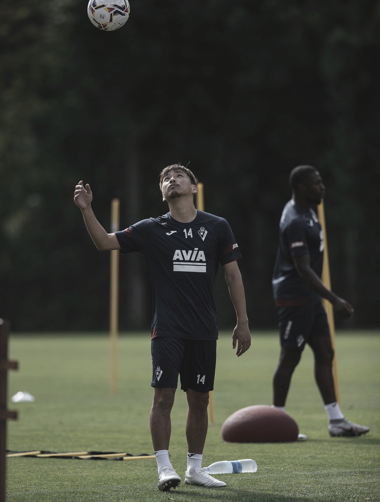 Nuevo entrenamiento de la SD Eibar con el choque ante el Mirandés en la retina Nuevo entrenamiento de la SD Eibar con el choque ante el Mirandés en la retina