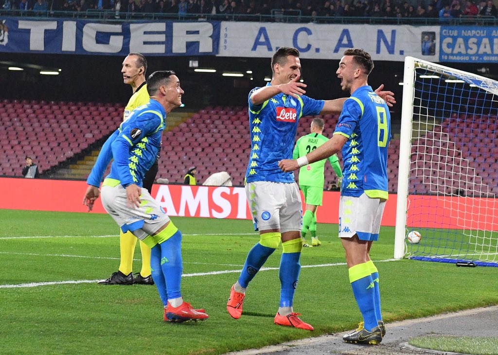 Europa League - Il Napoli schianta il Salisburgo: 3-0 al San Paolo 