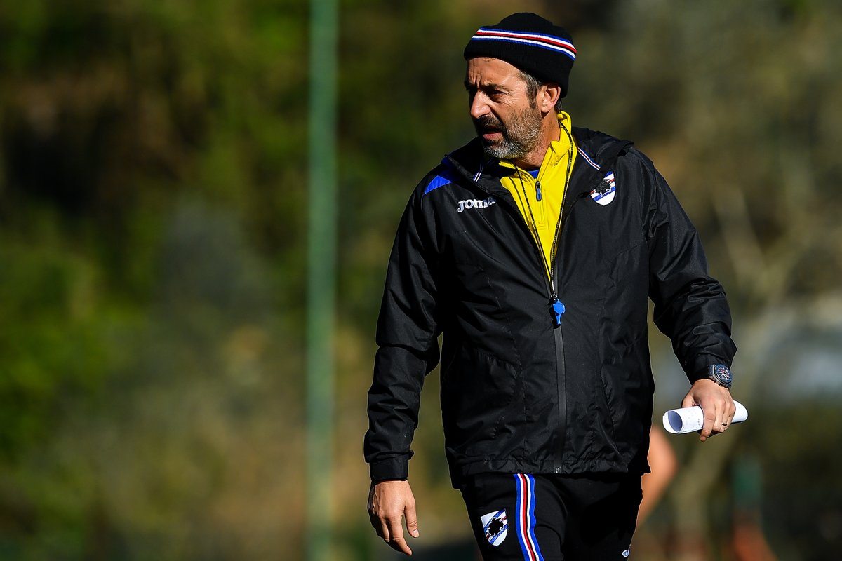 La Sampdoria ospita il Milan, Giampaolo: "Gara importante con un avversario forte"