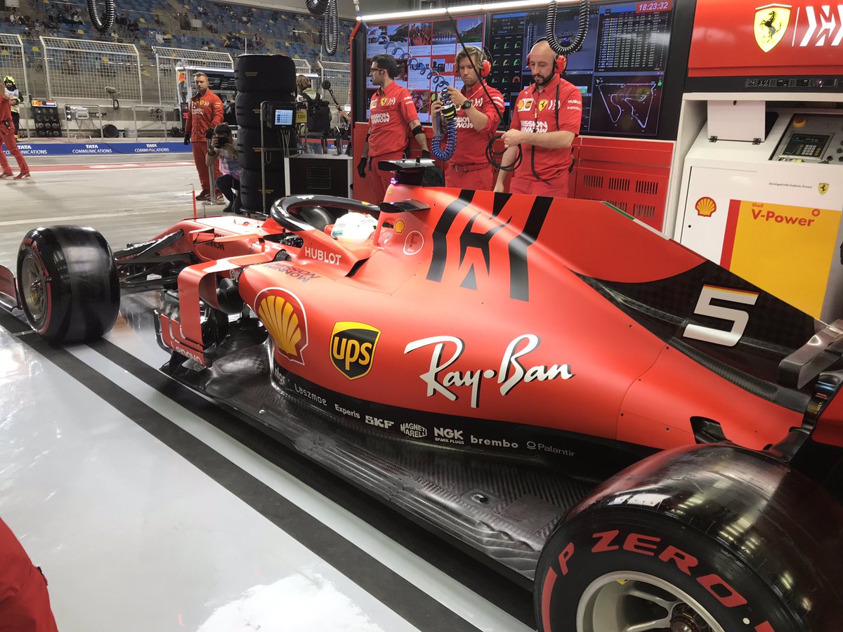 Formula 1 Gp Bahrain- Il cielo è Rosso sopra Sakhir: Vettel domina la seconda sessione