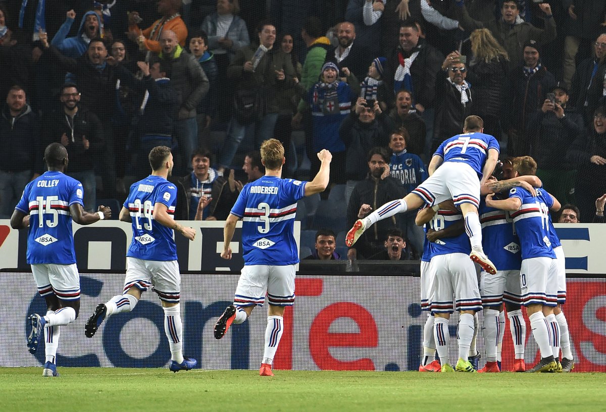 Serie A- Il Milan frena e vince un'immensa Sampdoria (1-0)