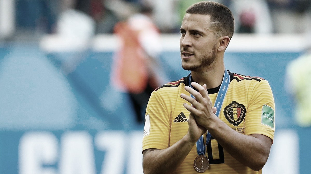 Real Madrid anuncia contratação de Hazard, ex-Chelsea, por cinco temporadas Real Madrid anuncia contratação de Hazard, ex-Chelsea, por cinco temporadas