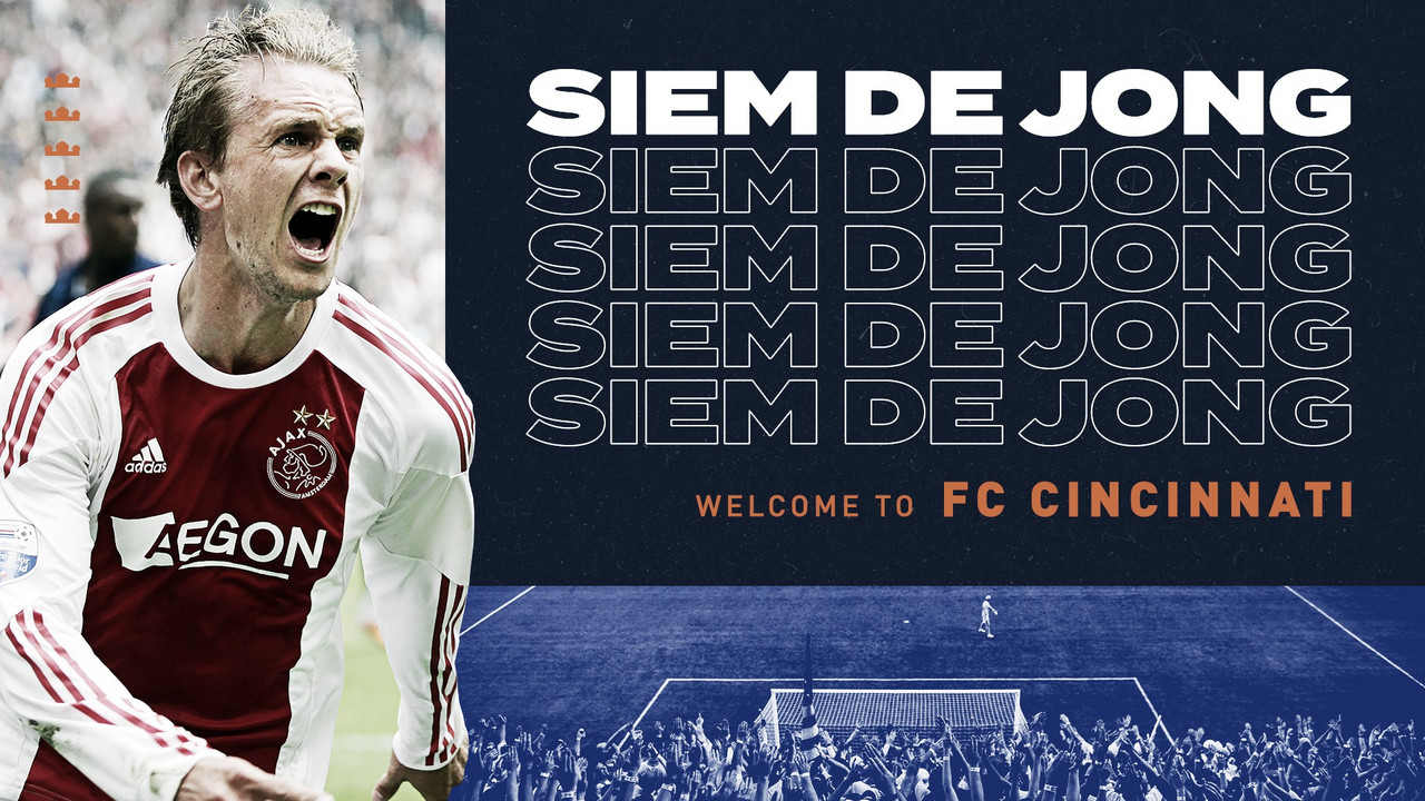 Siem de Jong firma por
FC Cincinnati