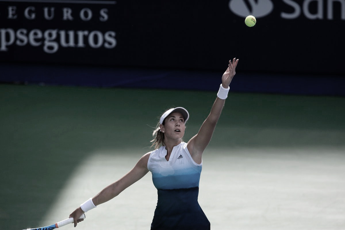 Muguruza, firme a la defensa Muguruza, firme a la defensa