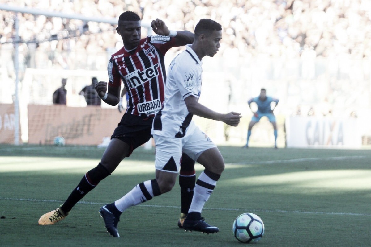 São Paulo recebe Vasco buscando assumir a ponta do Brasileirão São Paulo recebe Vasco buscando assumir a ponta do Brasileirão