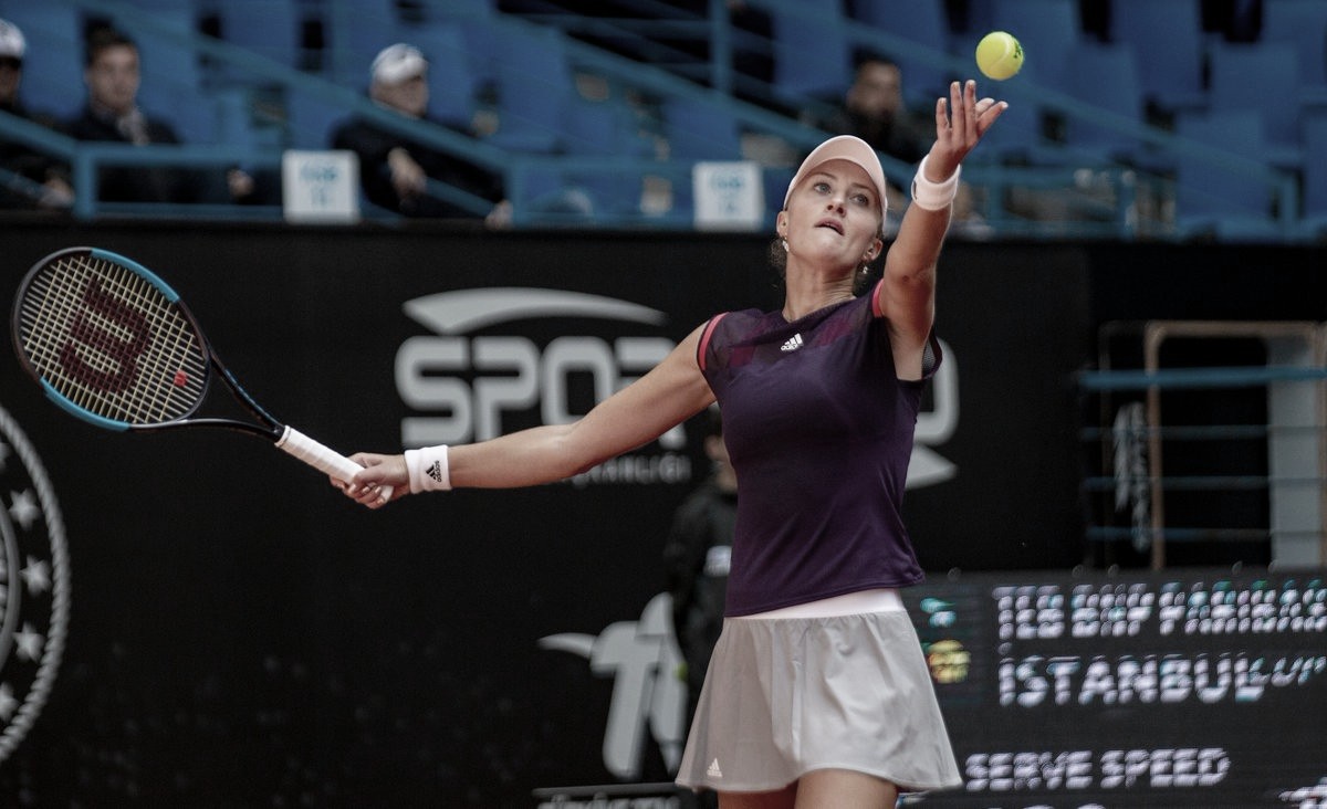 Mladenovic faz boa partida em Istambul, elimina Yastremska e segue às oitavas de final Mladenovic faz boa partida em Istambul, elimina Yastremska e segue às oitavas de final