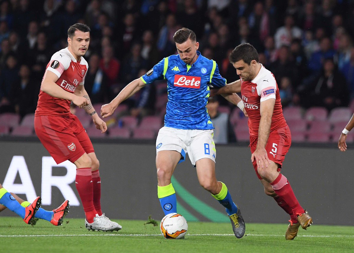 Europa League - L' Arsenal vince al San Paolo ed elimina il Napoli (0-1)