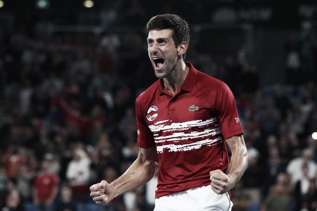 Liderada por Djokovic, Sérvia vence Espanha de virada e conquista ATP Cup