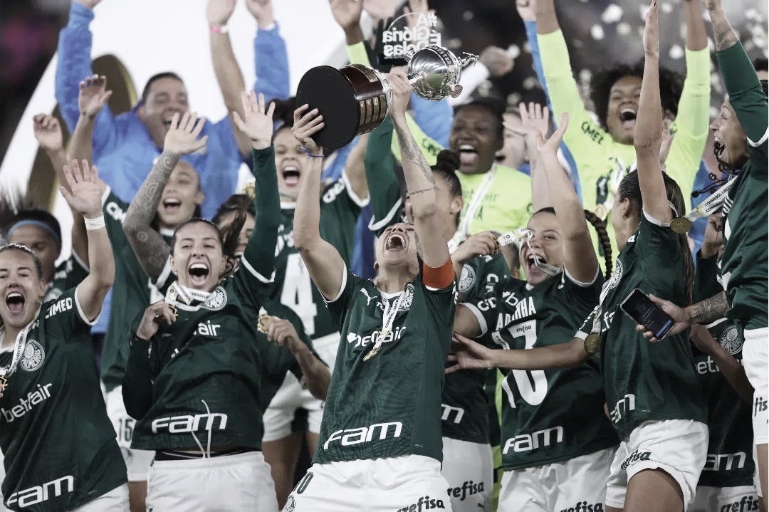 A glória é delas: Palmeiras goleia Boca Juniors e conquista Libertadores Feminina