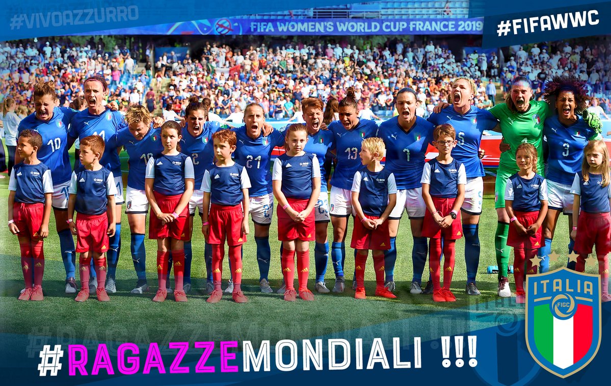 FIFA World Cup Francia 2019- Si fa la storia! Battuta 2-0 la Cina e l' Italia femminile ai quarti