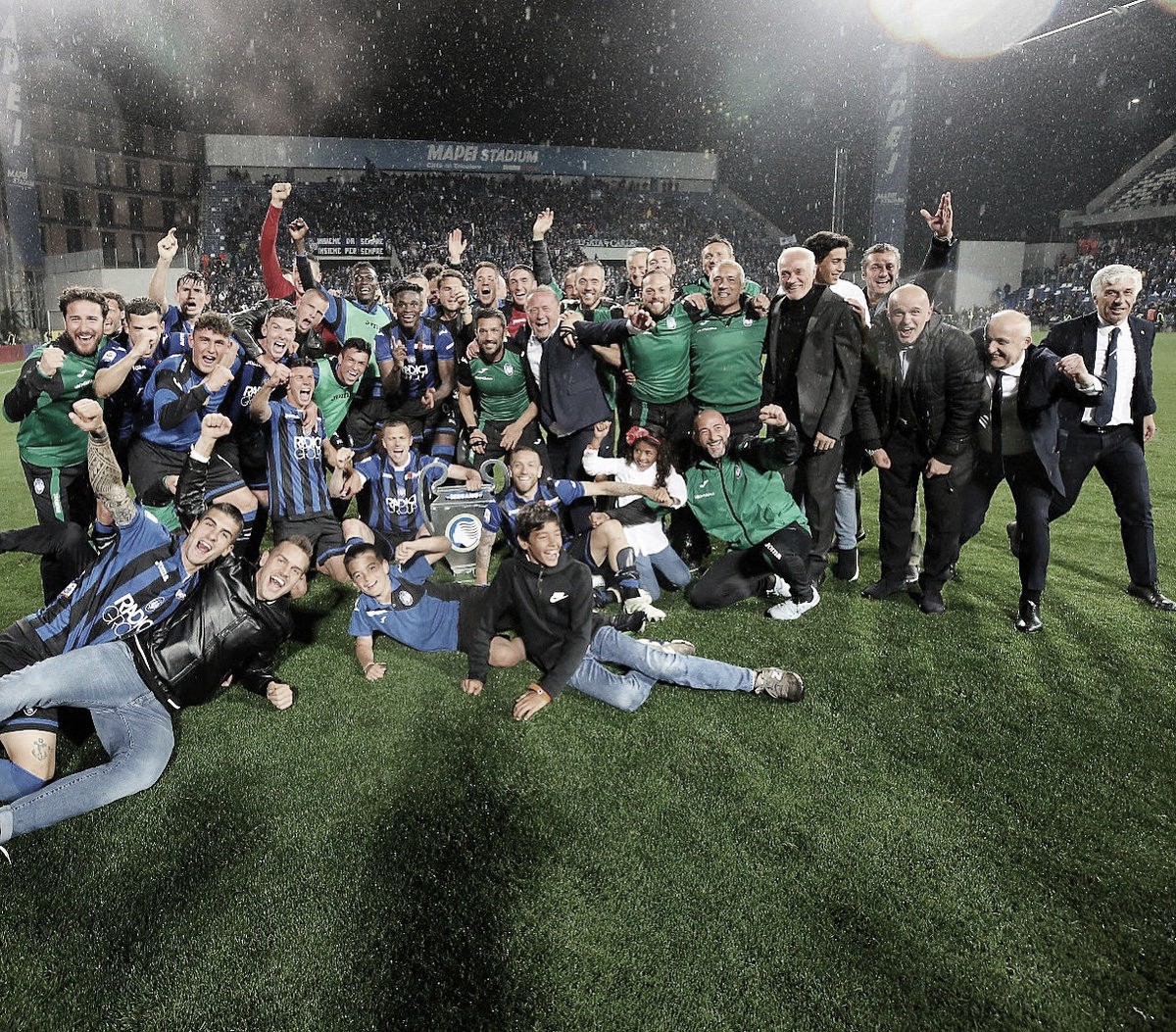 Histórico! Atalanta vence Sassuolo e garante vaga para sua primeira Champions Histórico! Atalanta vence Sassuolo e garante vaga para sua primeira Champions