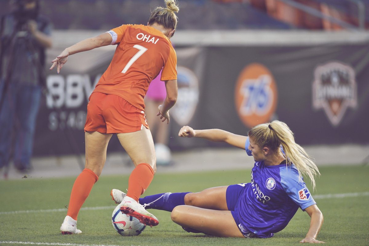 Houston Dash and Orlando Pride Draw 2-2