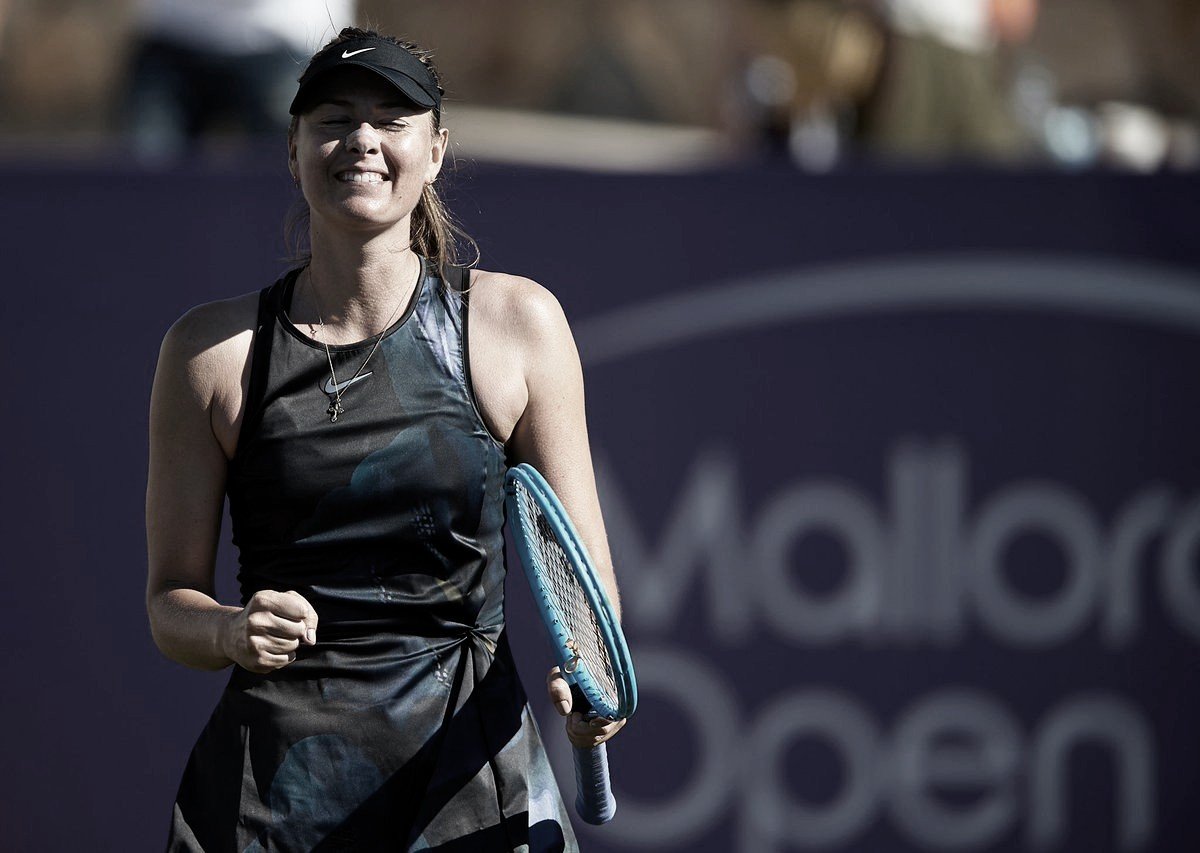 Retornando às quadras, Sharapova elimina Kuzmova na primeira rodada de Mallorca
