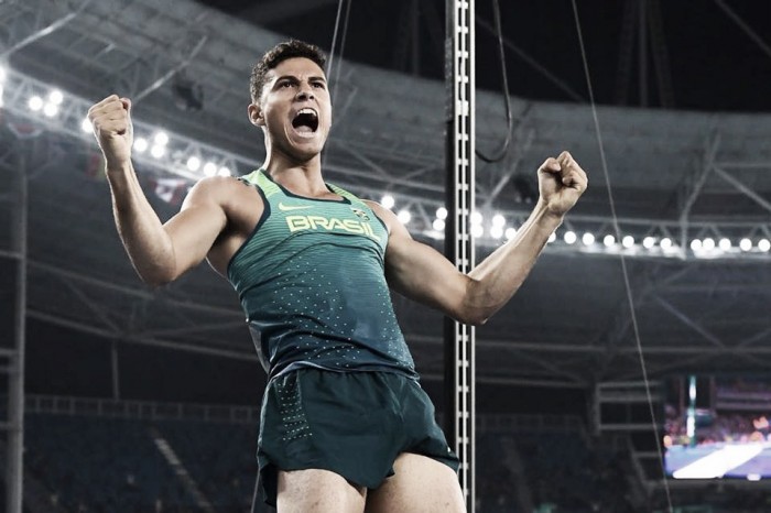 Rio 2016: Da Silva excites home crowd with Pole Vault gold, while Rudisha and Miller claim track titles on thrilling night of Athletics