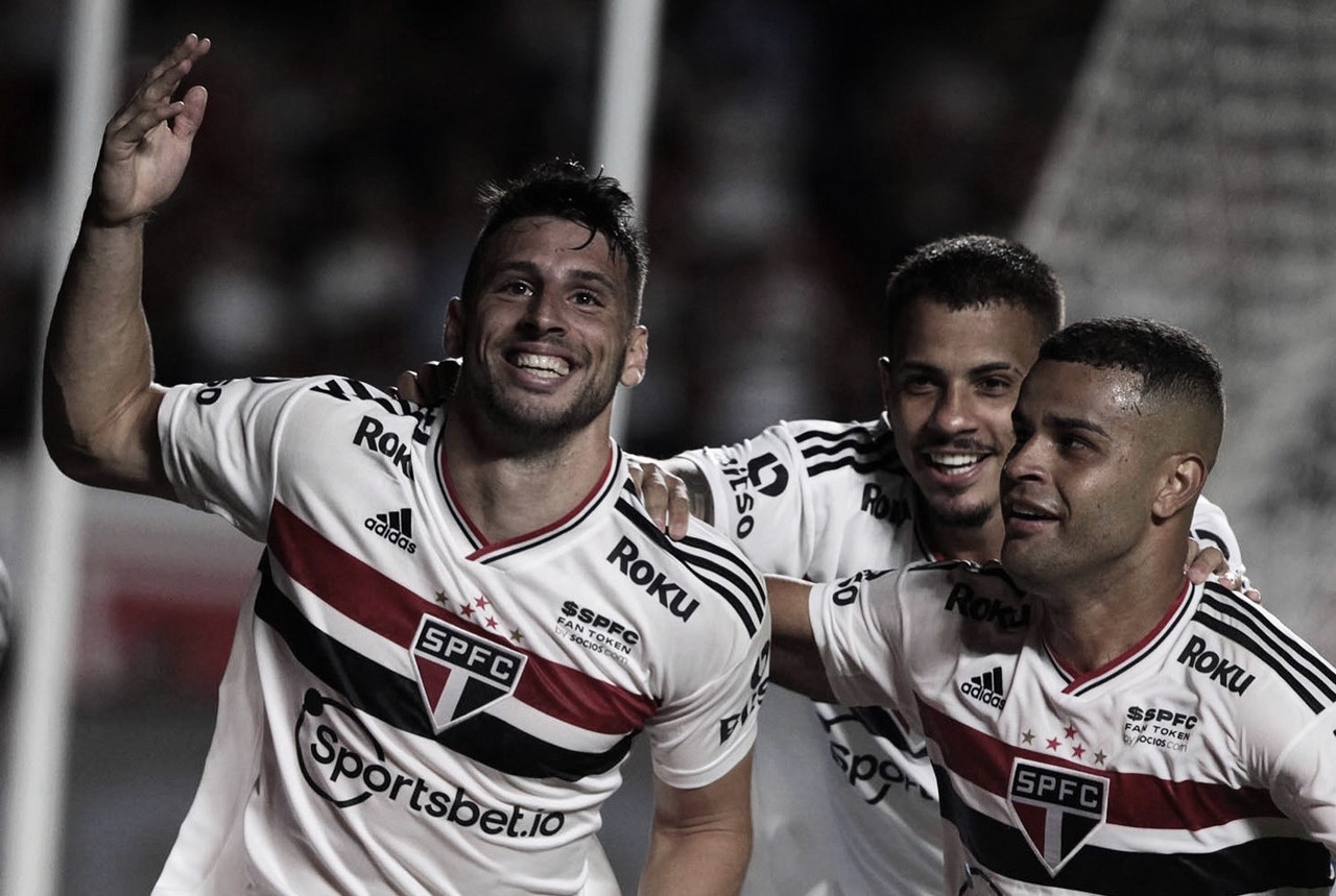 São Paulo faz 3 x 1 no Palmeiras no jogo de ida da final do Paulistão