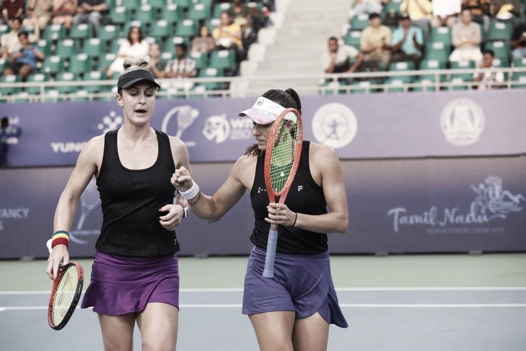 Em seu primeiro torneio no ano, Luisa Stefani vai à final em Chennai ao lado de Gabriela Dabrowski