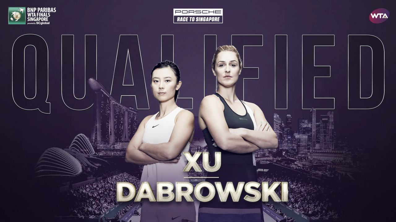 Gabriela Dabrowski and Xu Yifan qualify for WTA Finals