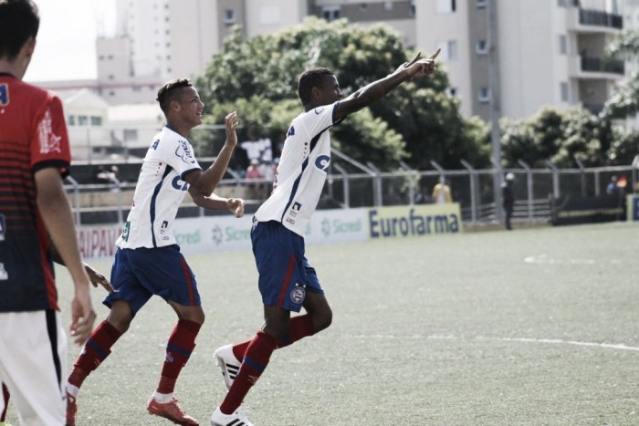 Bahia vence de virada e alcança os 3 pontos na primeira rodada da Copinha