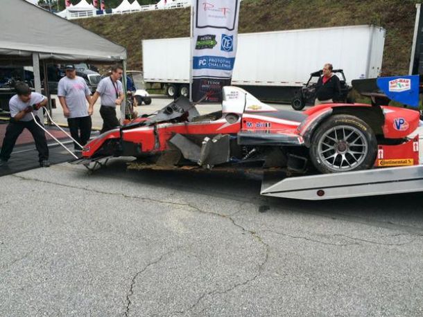 United SportsCar: Performance Tech Retires From Petit Le Mans Following Daly's Practice 1 Crash