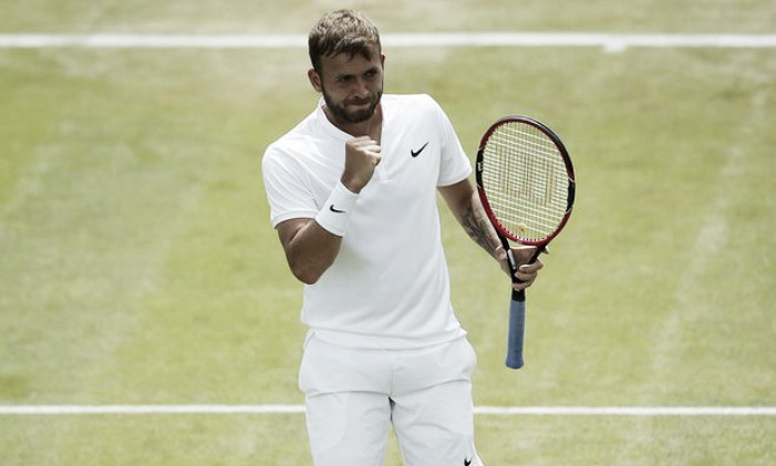 Wimbledon 2016: Dan Evans through to face Roger Federer