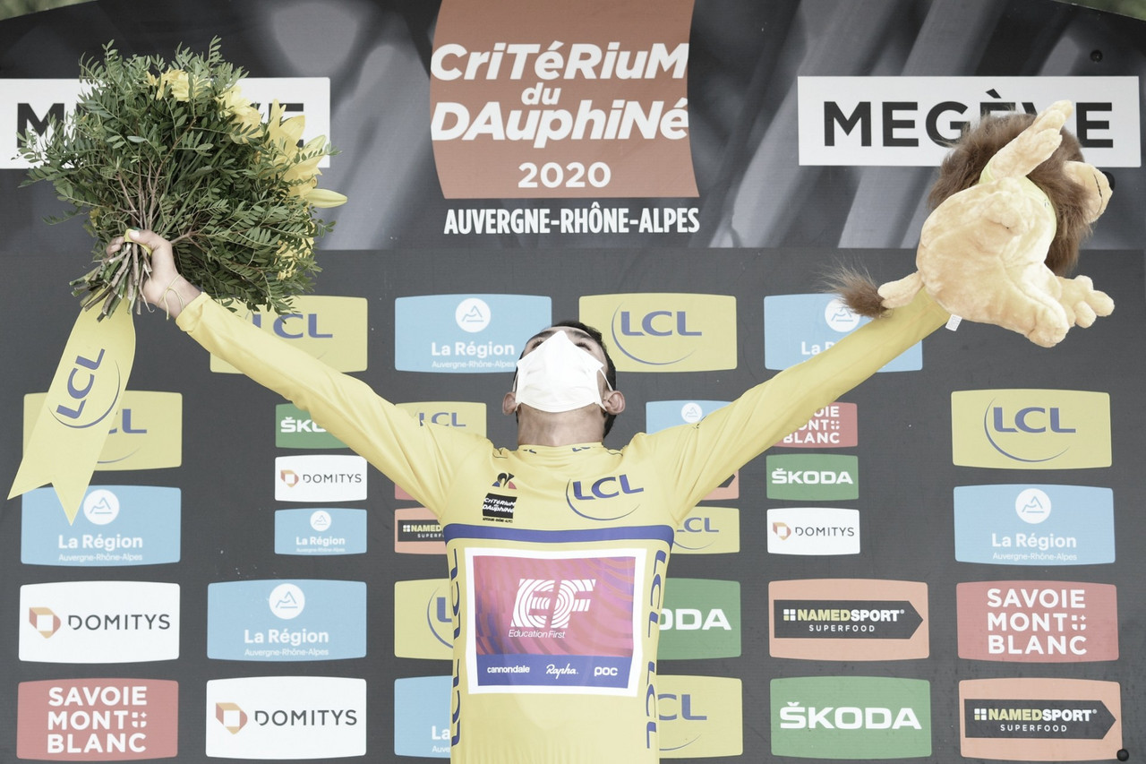 Daniel Martínez se coronó campeón del Critérium del Dauphiné 2020
