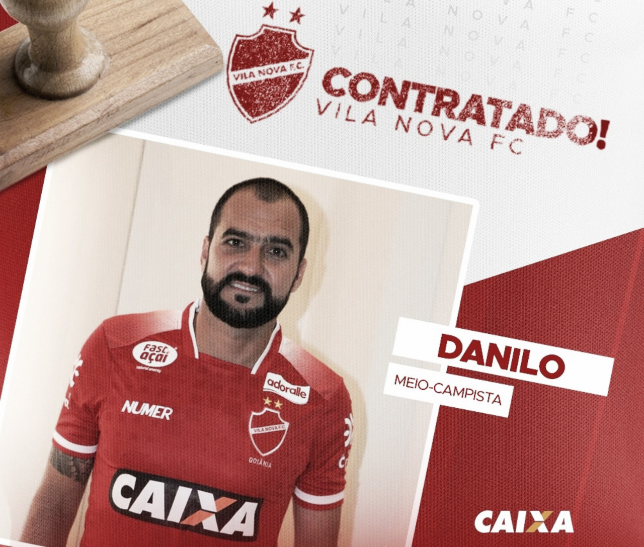 Presente de natal: multicampeão, meia Danilo é confirmado como reforço do Vila Nova Presente de natal: multicampeão, meia Danilo é confirmado como reforço do Vila Nova