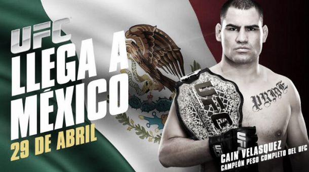 Siga el anuncio de UFC en México