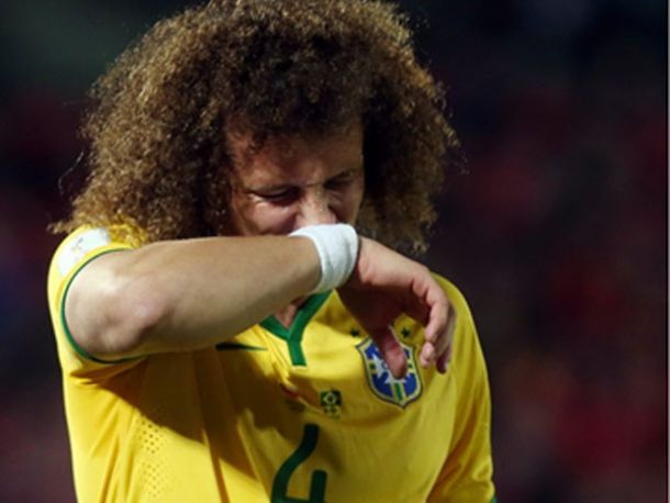 David Luiz se rompe con Brasil y será baja ante el Madrid en Champions