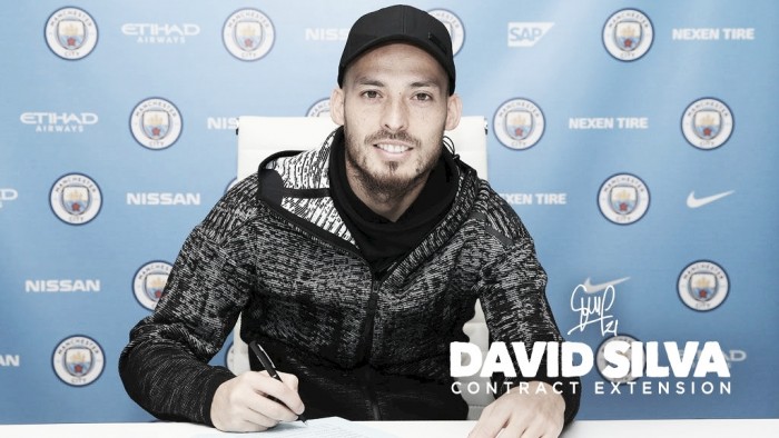 David Silva renueva su contrato con el Manchester City David Silva renueva su contrato con el Manchester City
