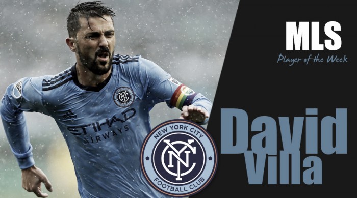 David Villa named MLS Player of the Week